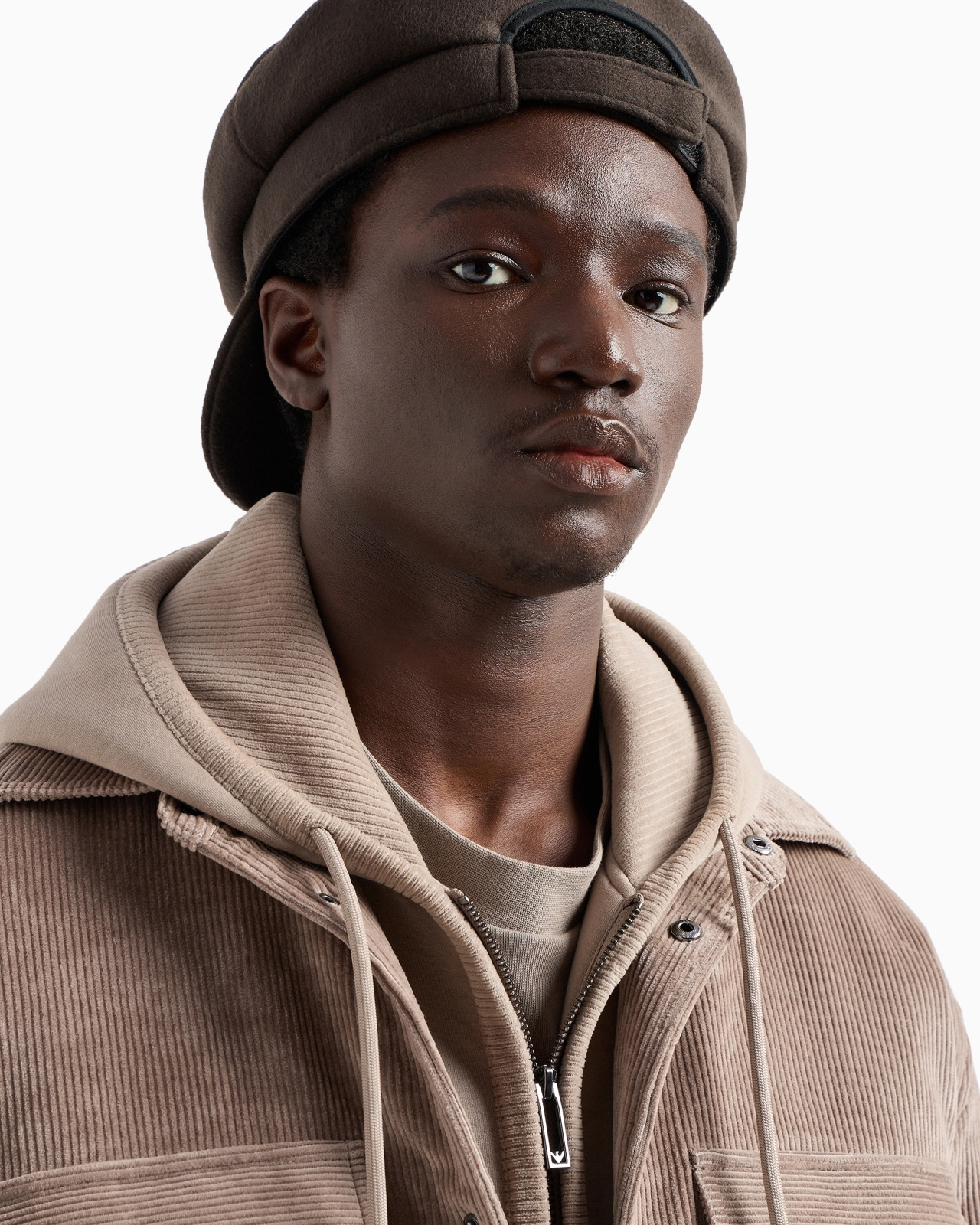 Corduroy shirt jacket - 5