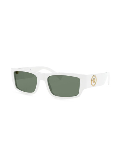 VERSACE rectangle-frame tinted sunglasses outlook