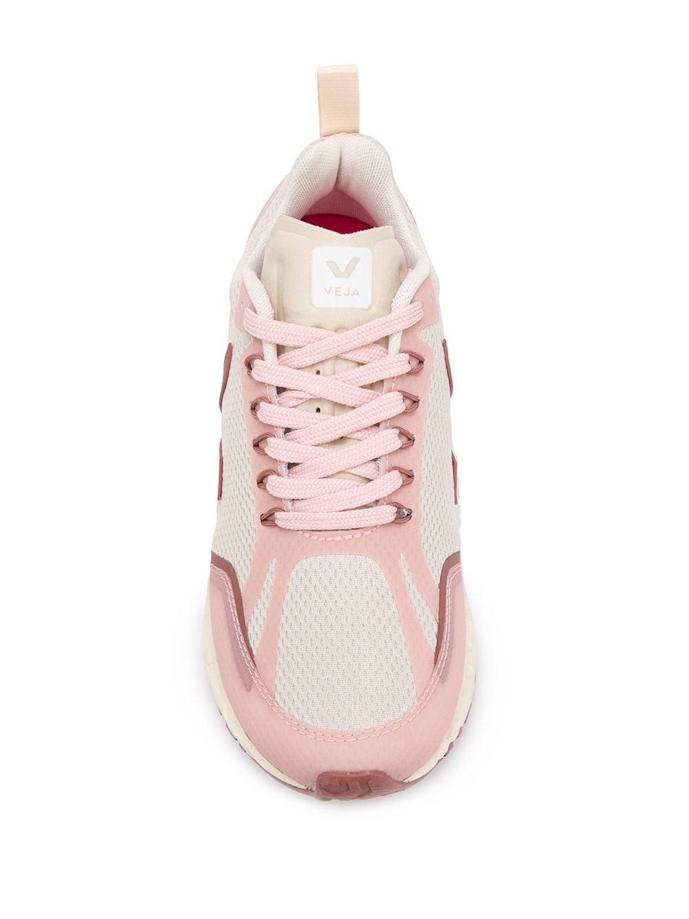 panelled low top trainers - 4