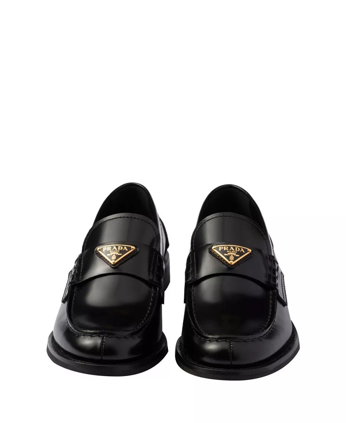 Women's Brushed Leather Loafers - 7