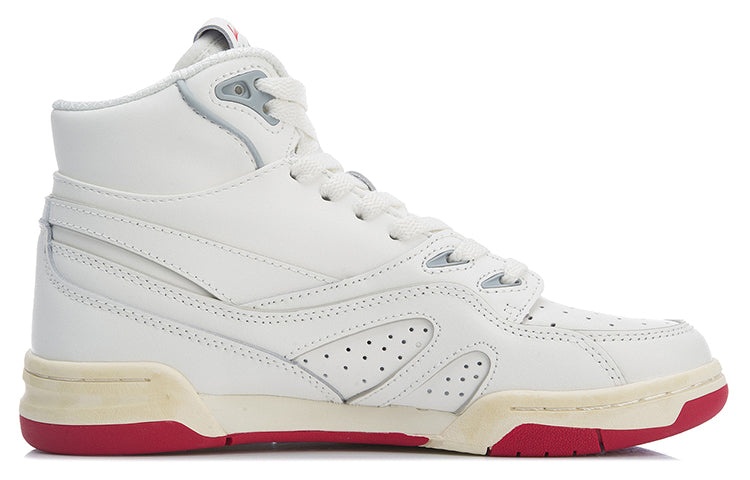 (WMNS) Li-Ning 937 Deluxe SP Hi 'White Red' AGBR026-1 - 3