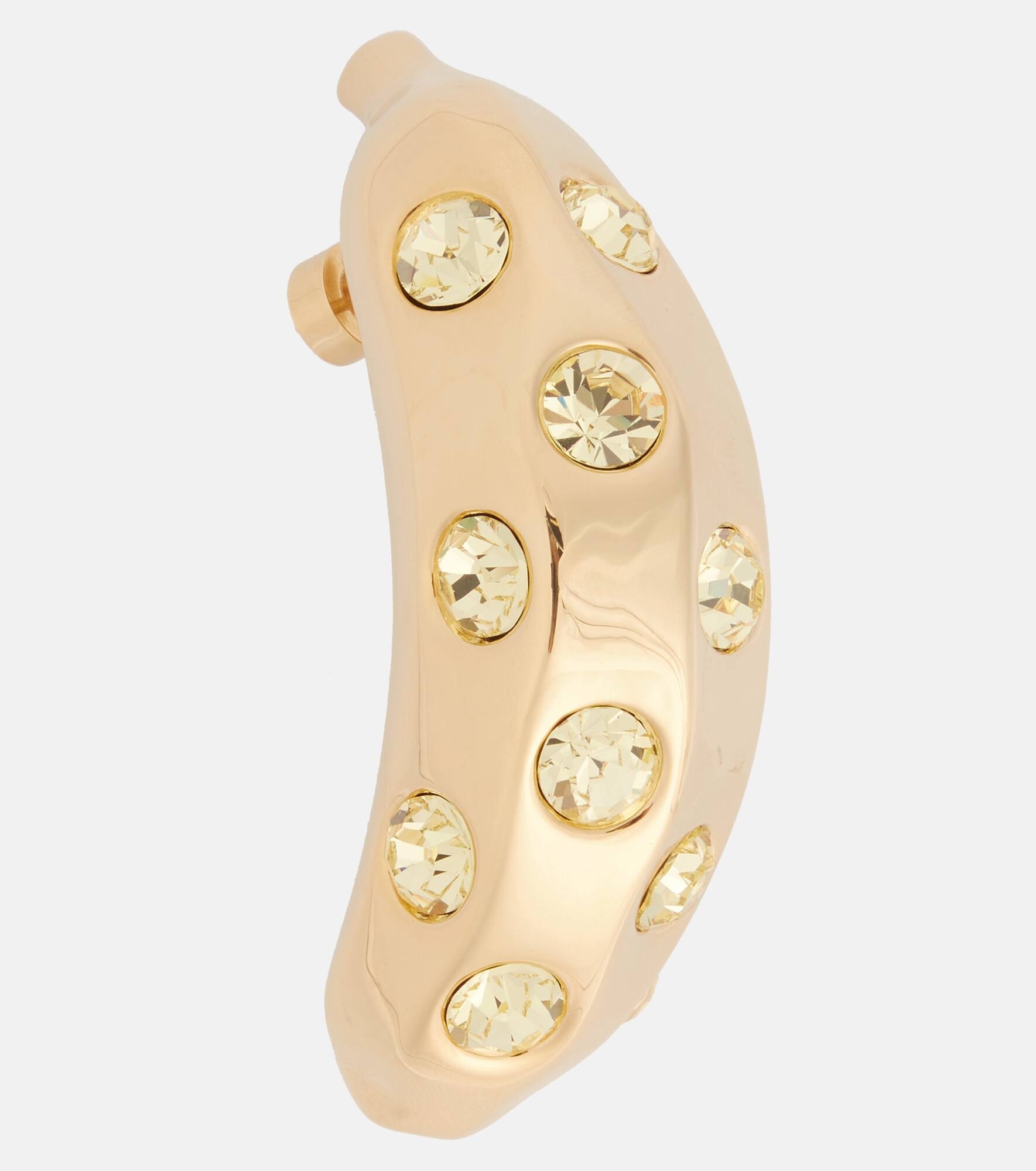 Bananes crystal-embellished earrings - 2