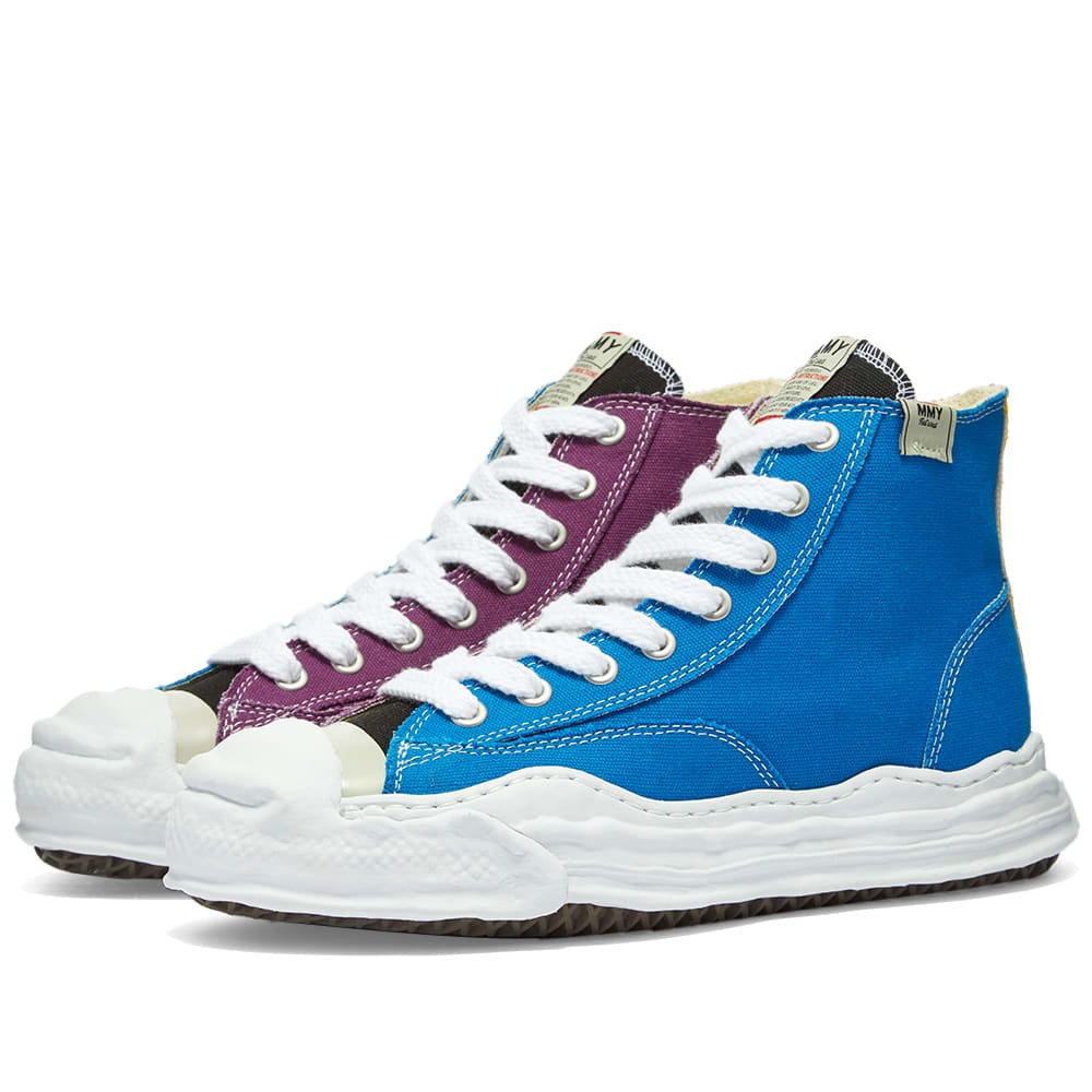 Maison MIHARA YASUHIRO Original Sole Toe Cap Sneaker Hi Canvas - 1