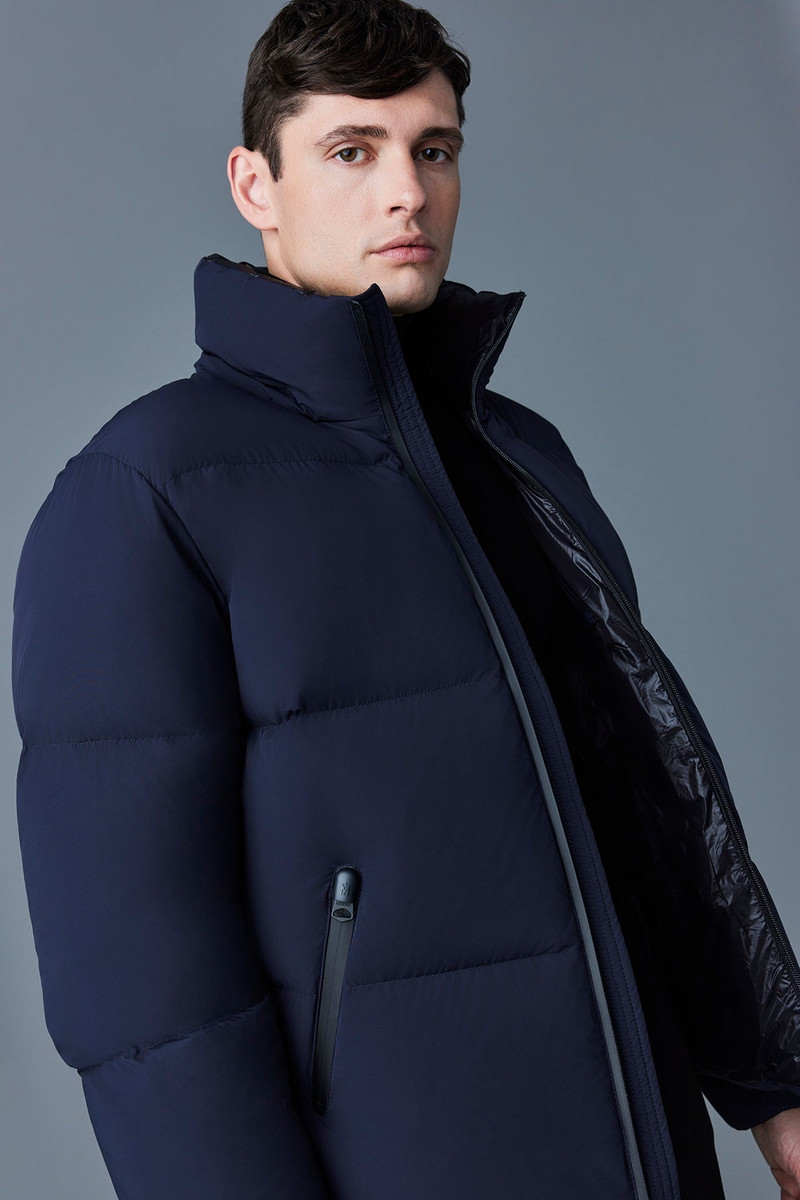 KENT Stretch matt down jacket with hood 5