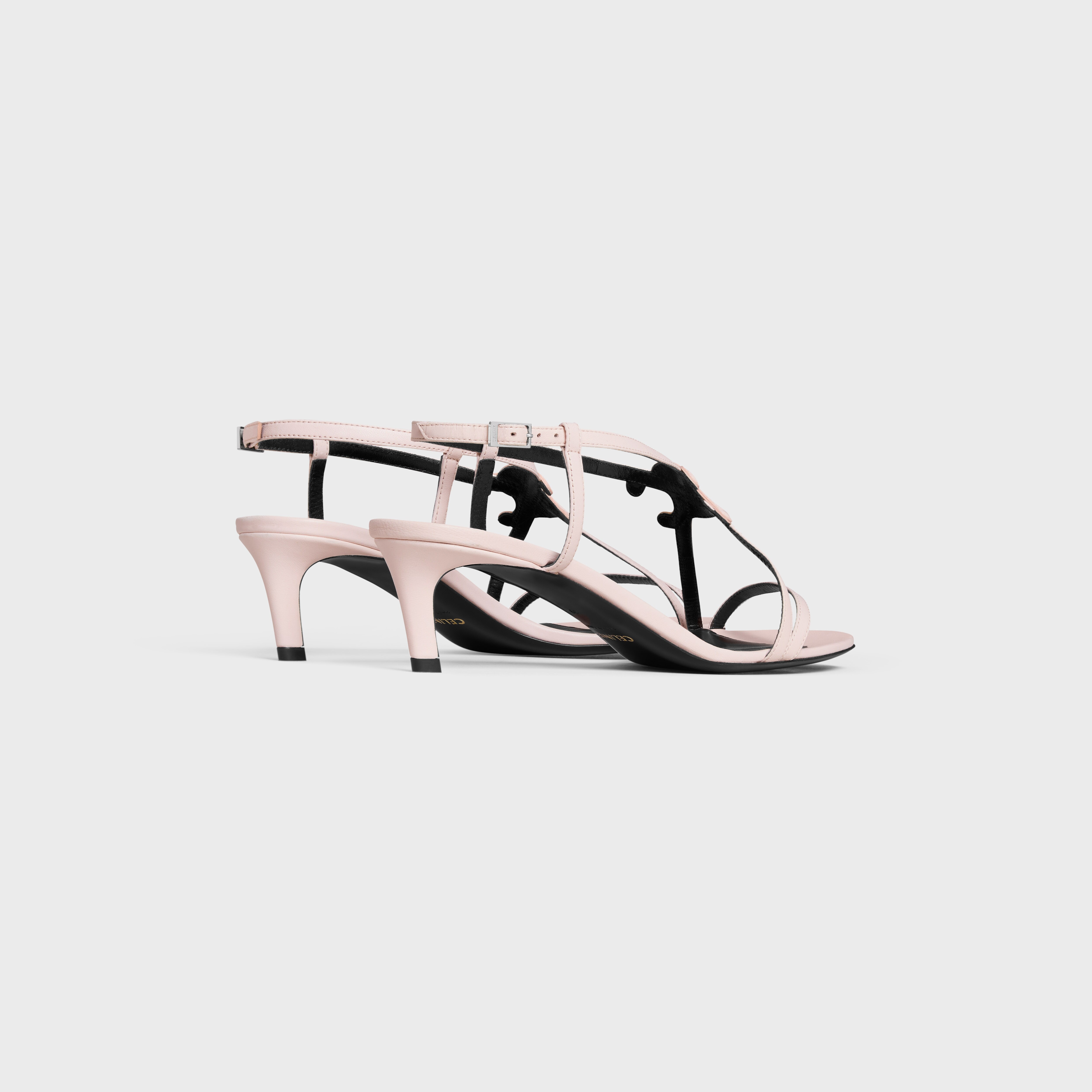 CELINE CUIR TRIOMPHE SANDAL IN LAMBSKIN - 3