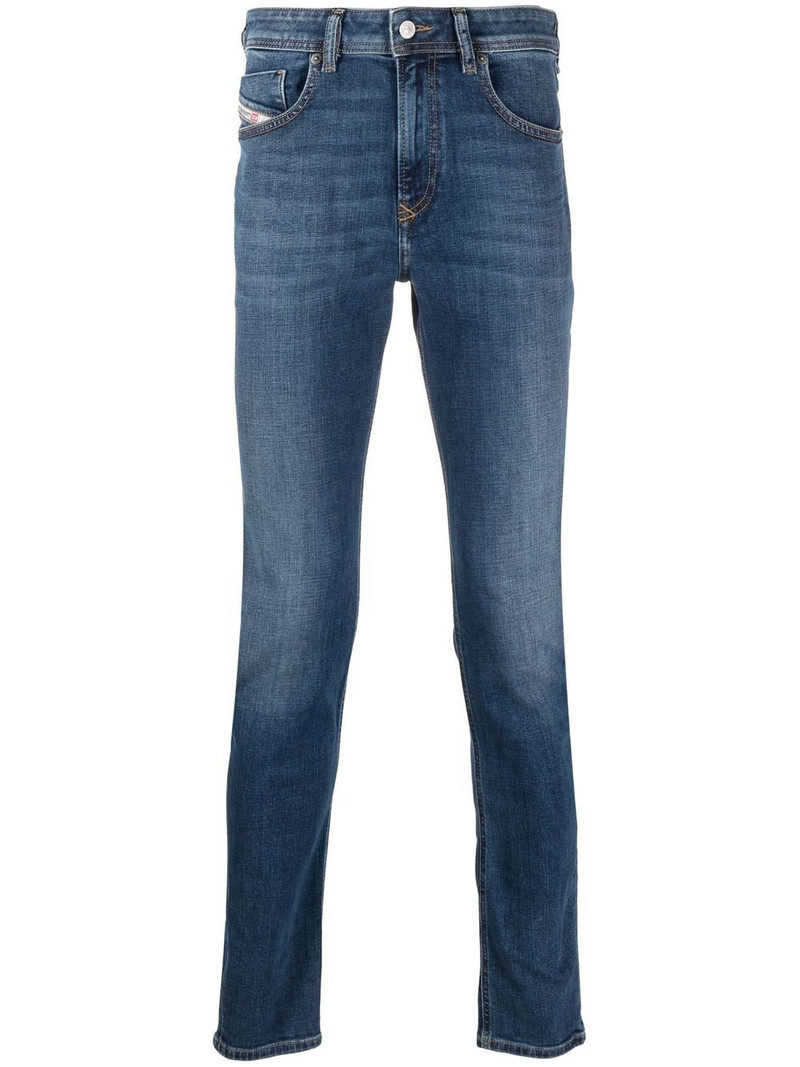 mid-rise skinny jeans 1