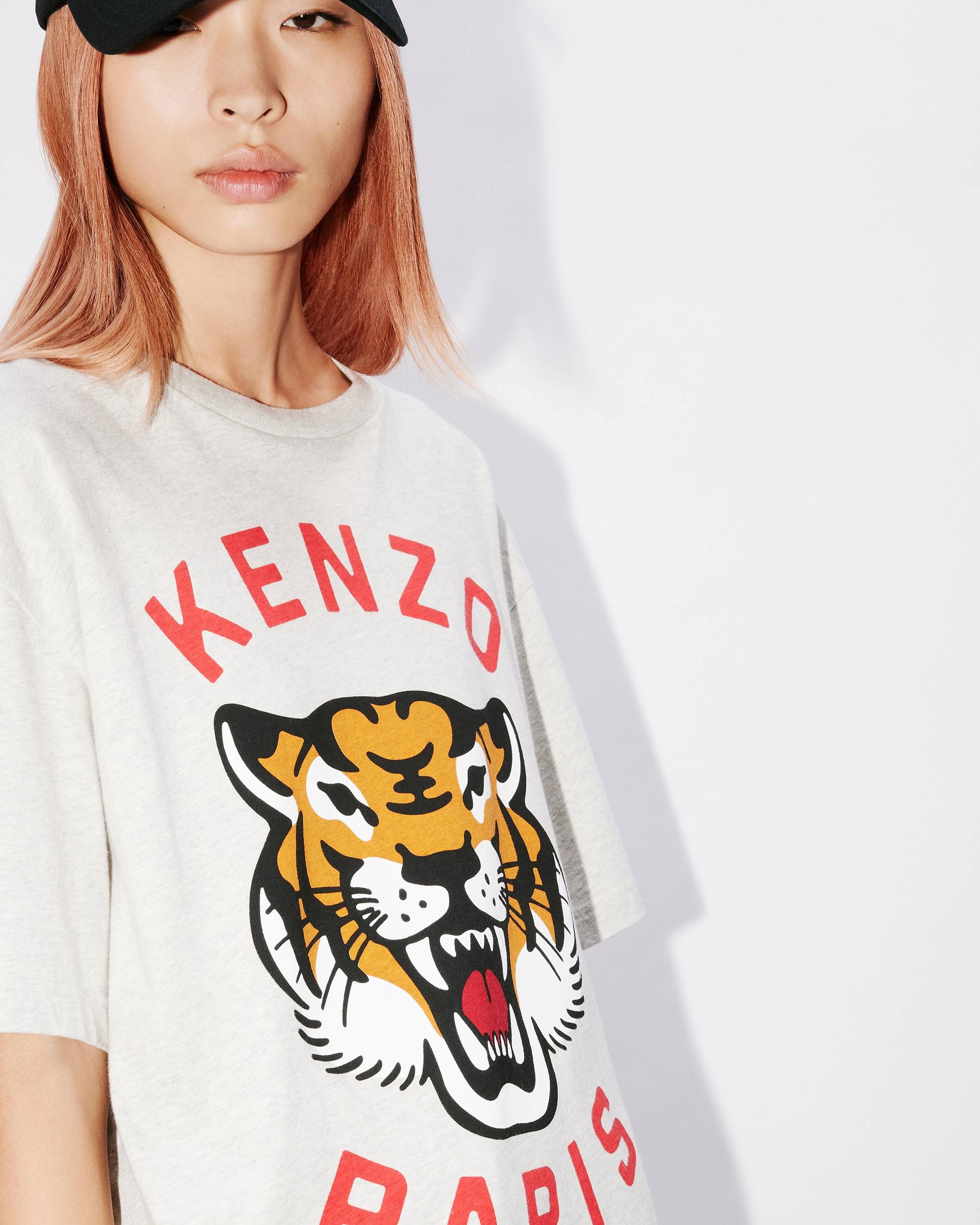 'KENZO Lucky Tiger' oversized genderless T-shirt - 14