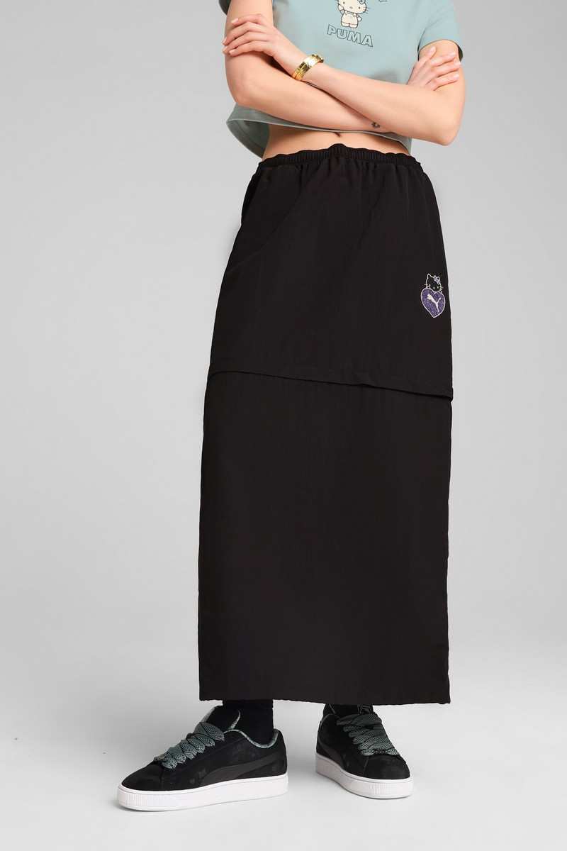 PUMA PUMA x HELLO KITTY® AND FRIENDS Women's Woven Maxi Skirt outlook