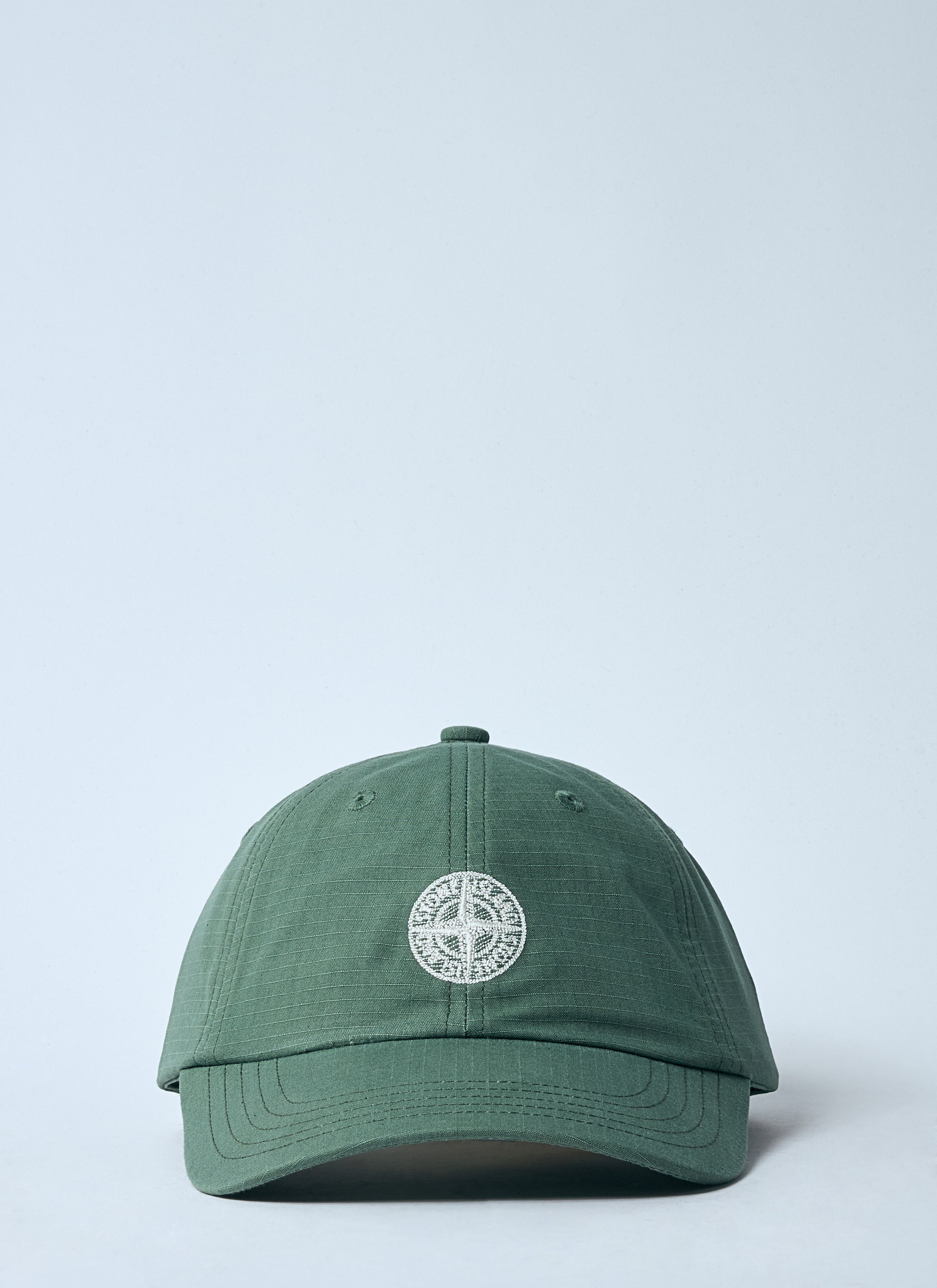 Stone Island Men Logo Motif Baseball Cap - 5