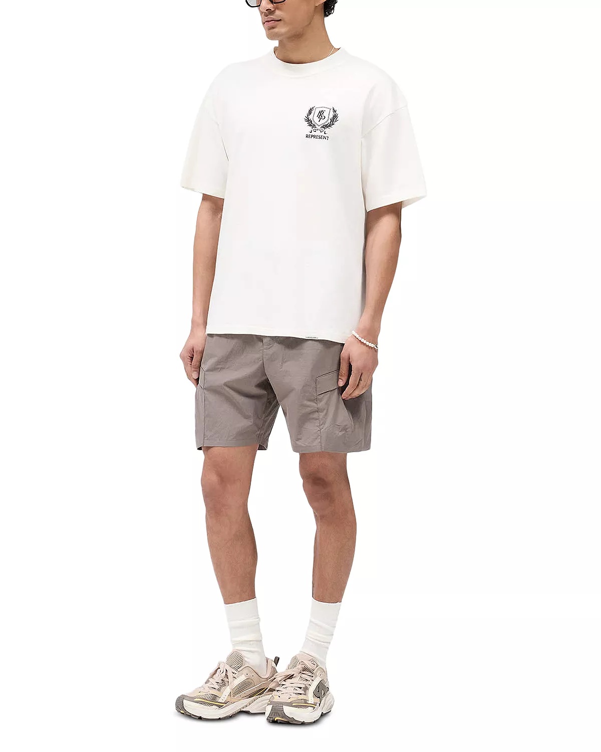 Crest Oversized Fit Graphic Tee - 3