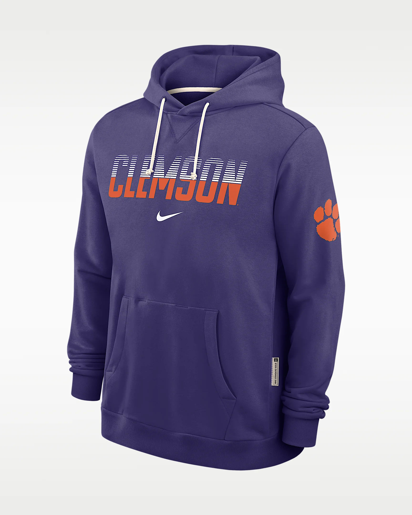 Clemson Sideline Standard Issue Men's Nike Dri-FIT College Pullover Hoodie - 1