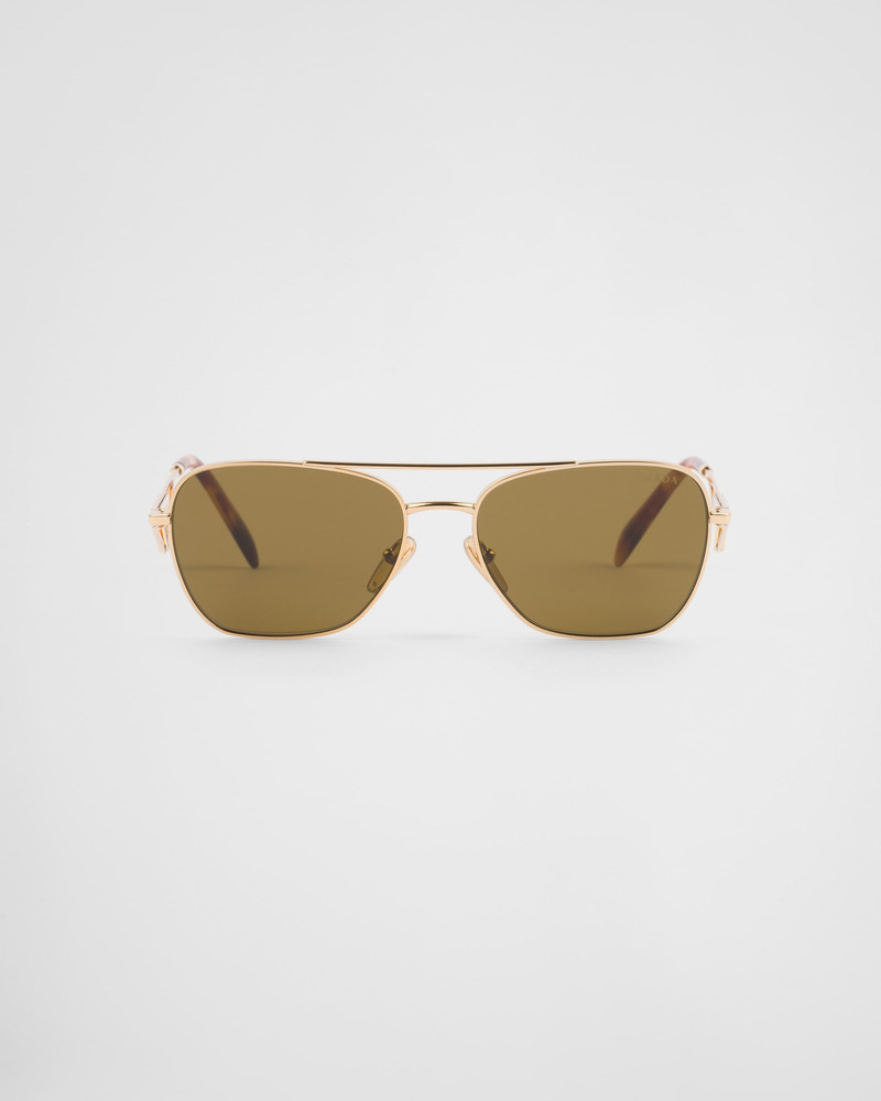 Sunglasses with triangle logo - 1