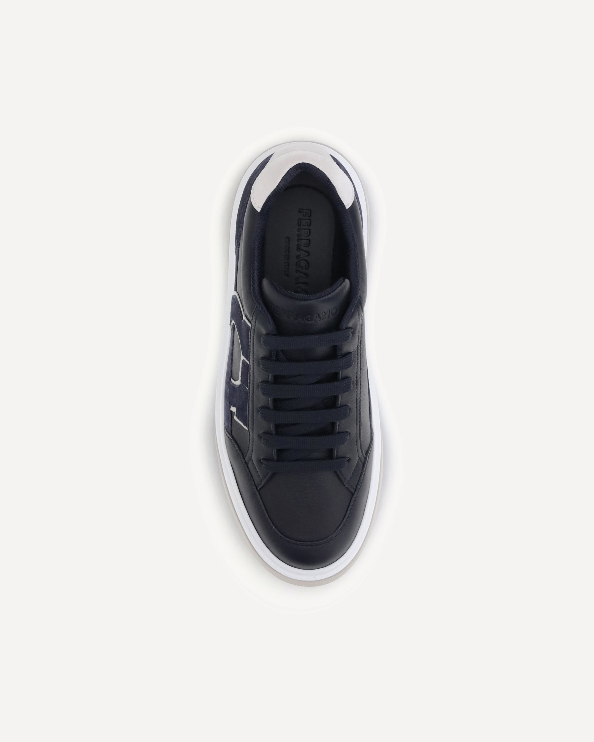 Gancini leather Sneakers - 4