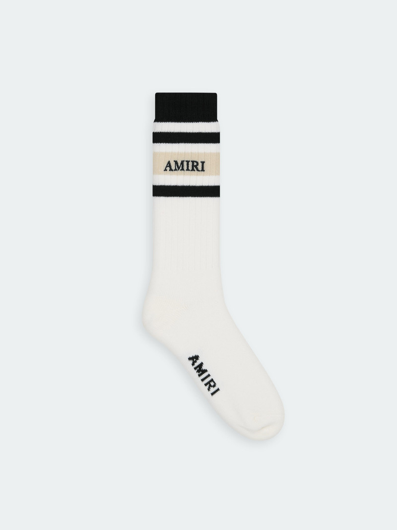 AMIRI STACK STRIPE CHUNKY SOCK 1