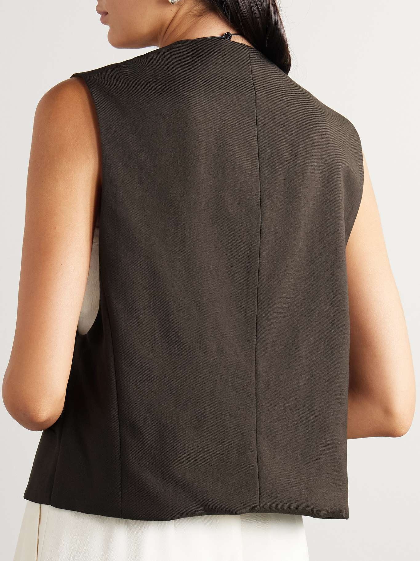 Wool-twill vest - 4