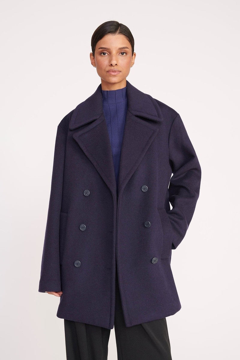 STAUD STAUD ELORA PEACOAT NAVY outlook