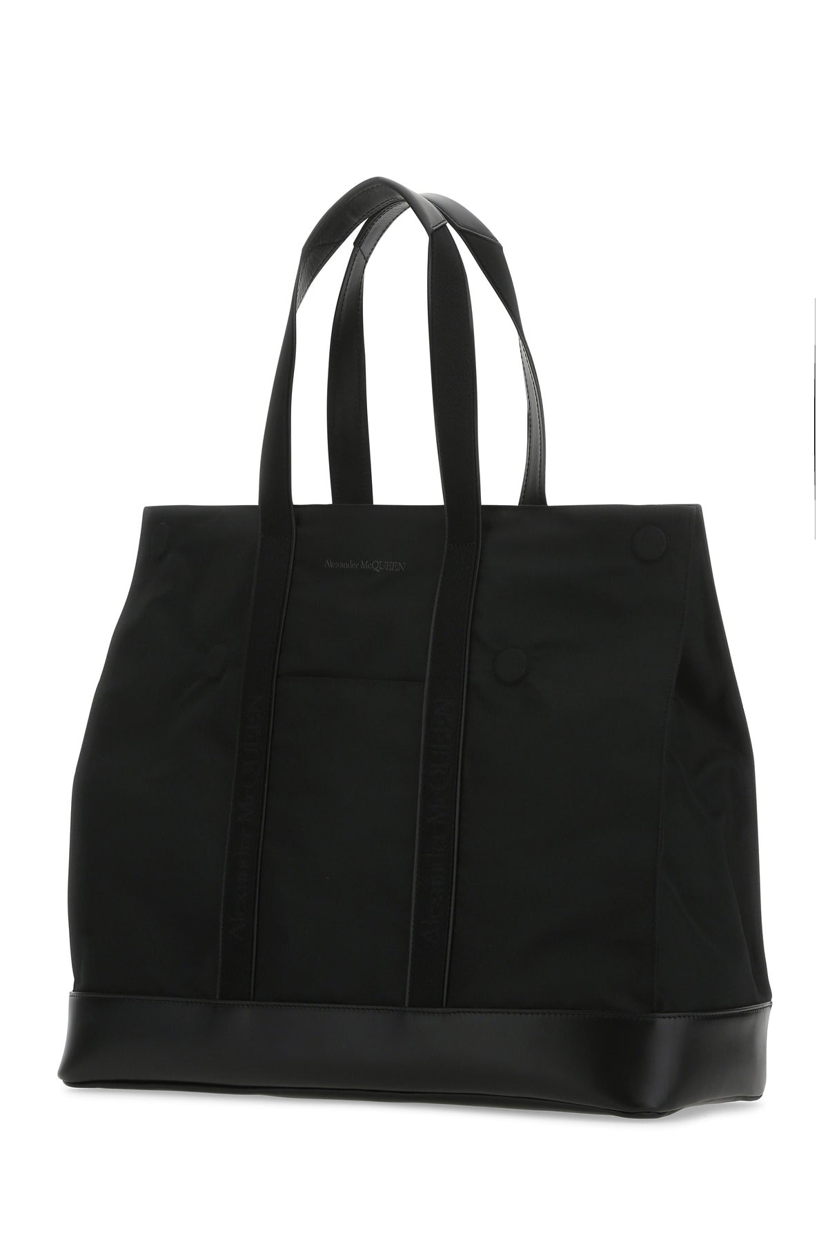 Black fabric shopping bag - 2
