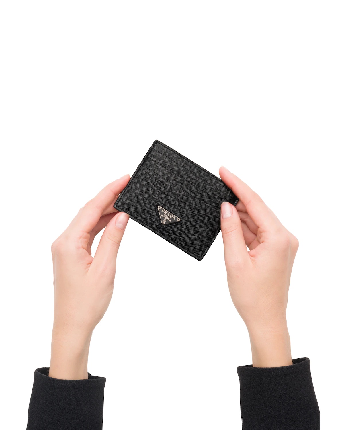 Saffiano Leather Card Holder - 2