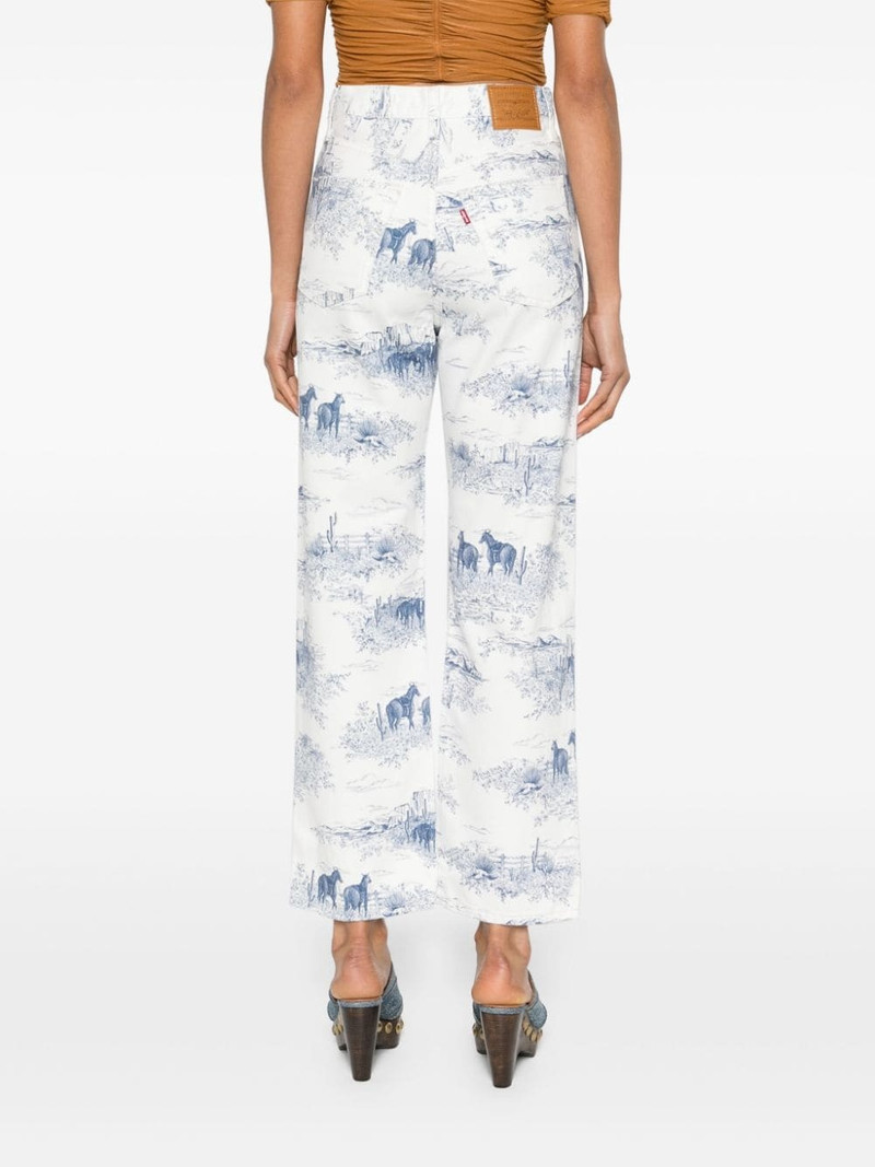 Ribcage high-rise straight jeans 4