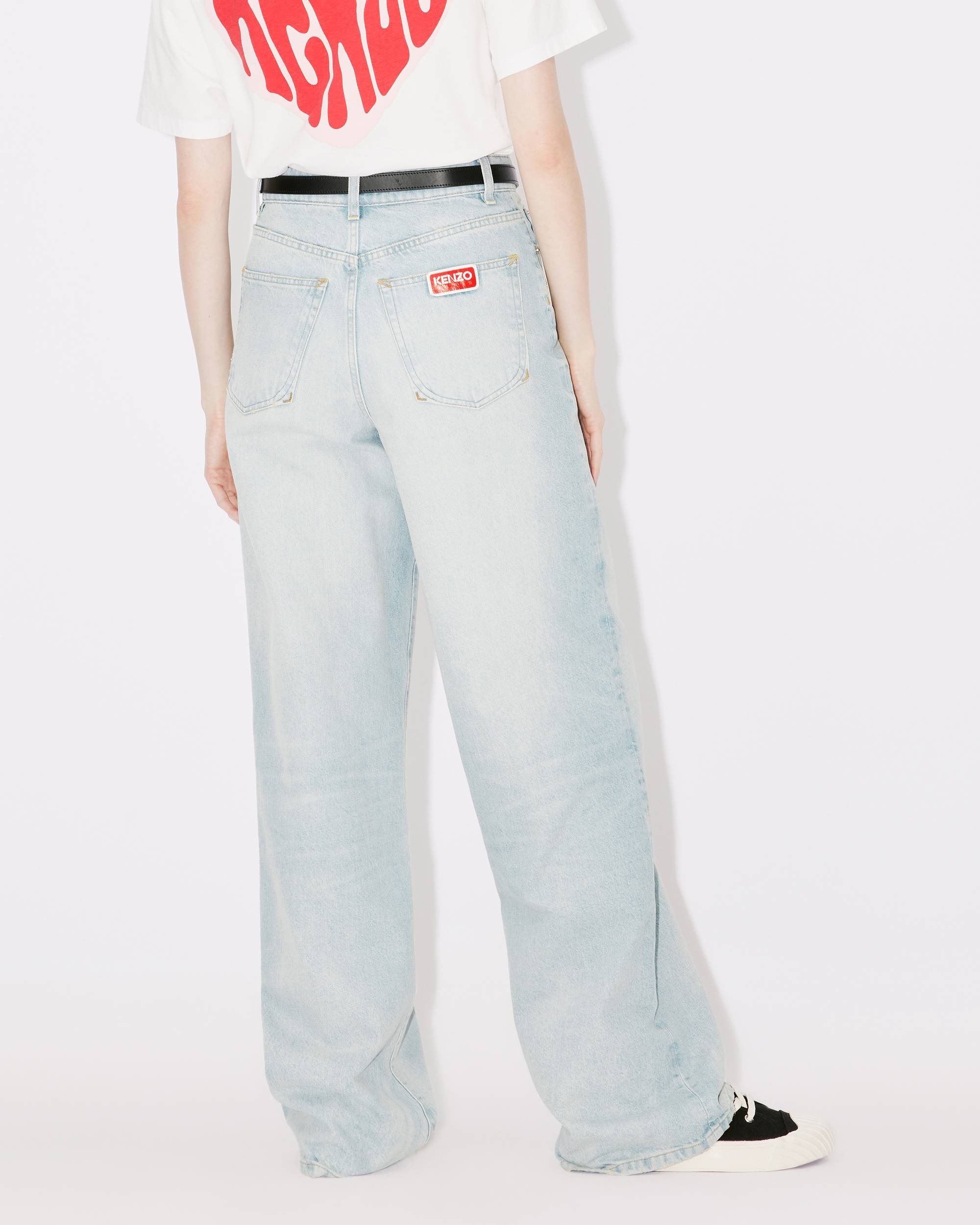 Wide Japanese denim jeans - 5