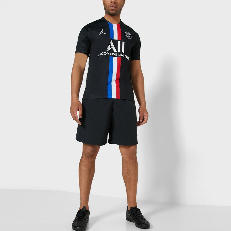 Air Jordan Paris Saint-Germain 19/20 Stadium Fourth Jersey 'Black' BV9197-011 - 3
