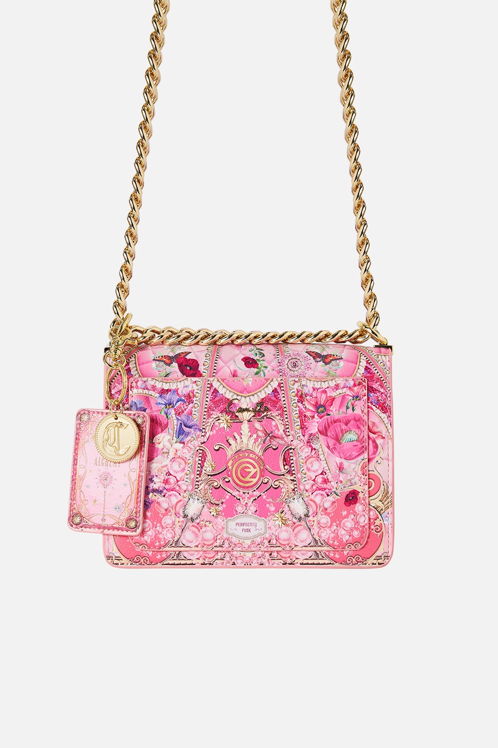 CROSSBODY BOX BAG WITH CHAIN - 3