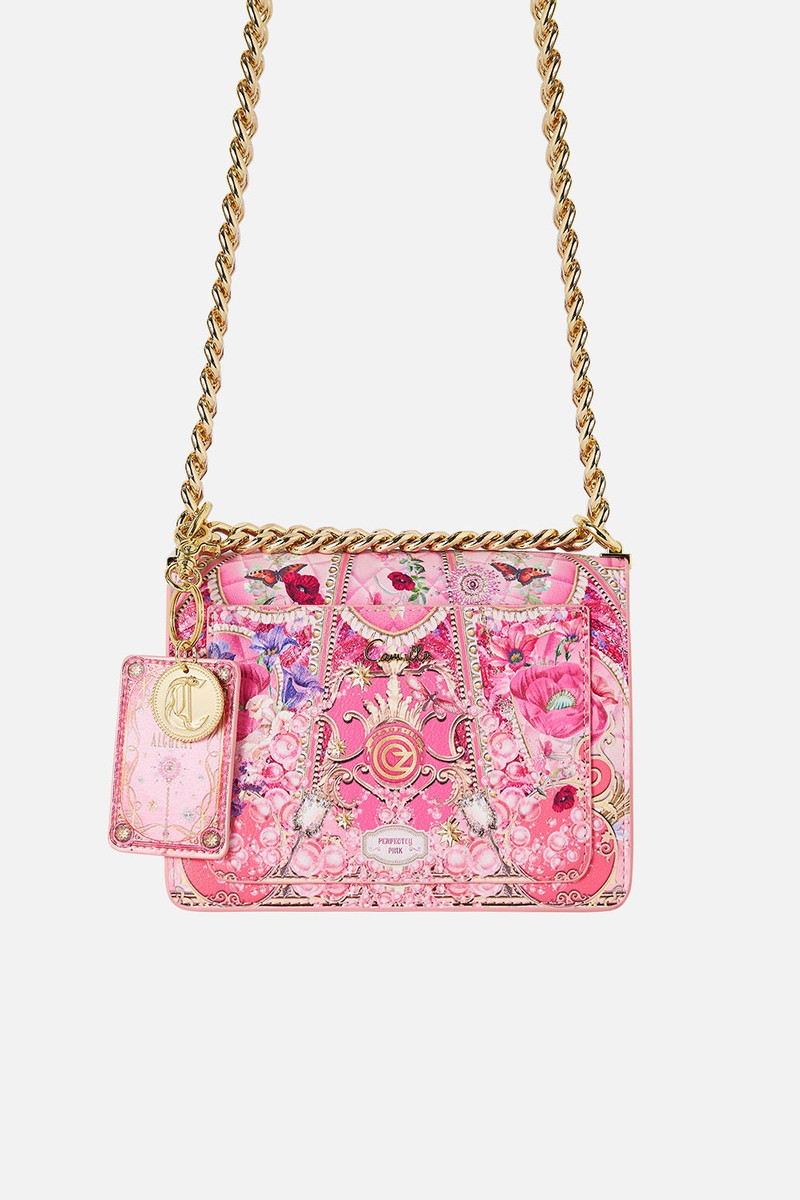 CROSSBODY BOX BAG WITH CHAIN 3