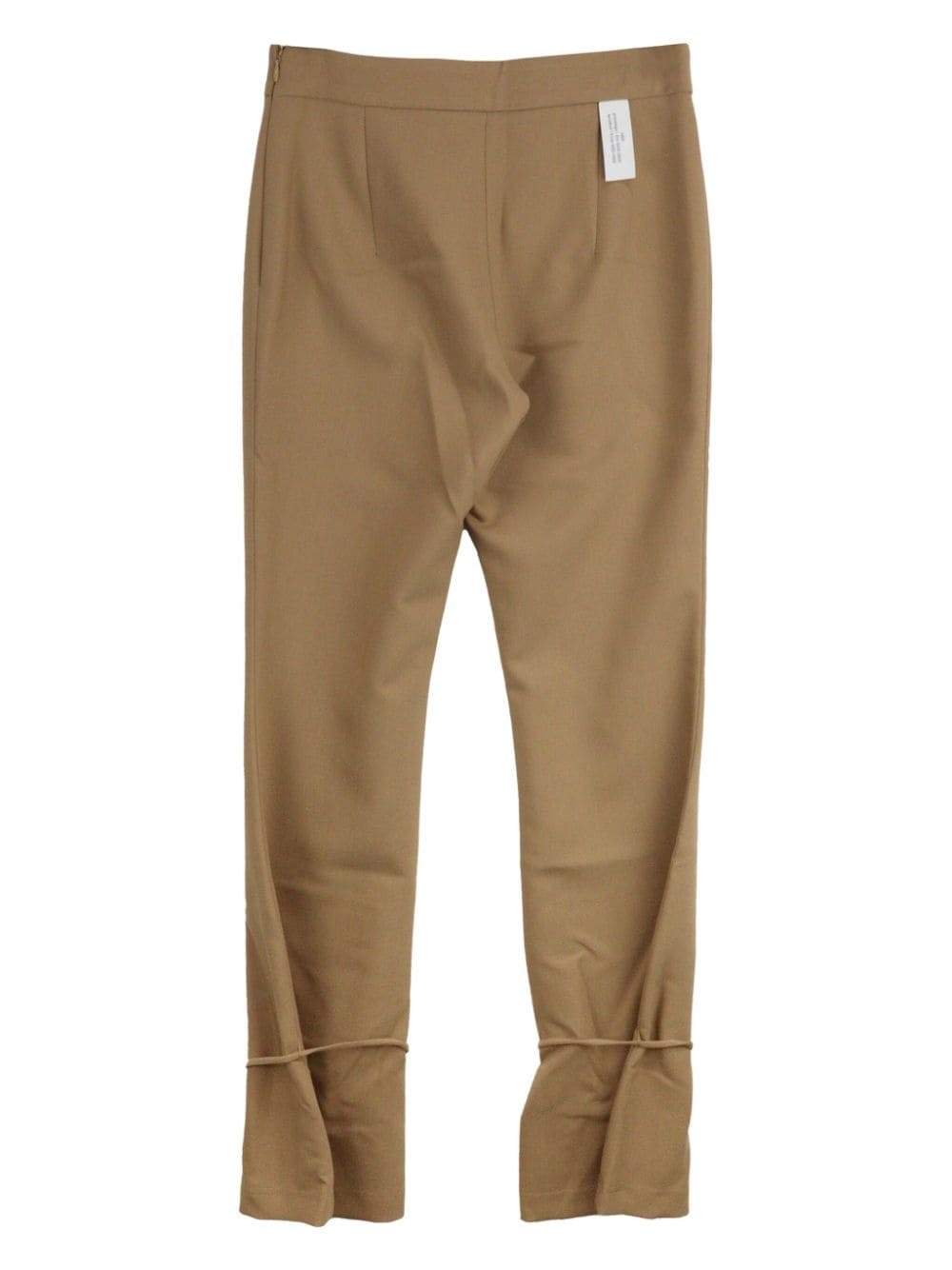 tied-hem trousers - 2