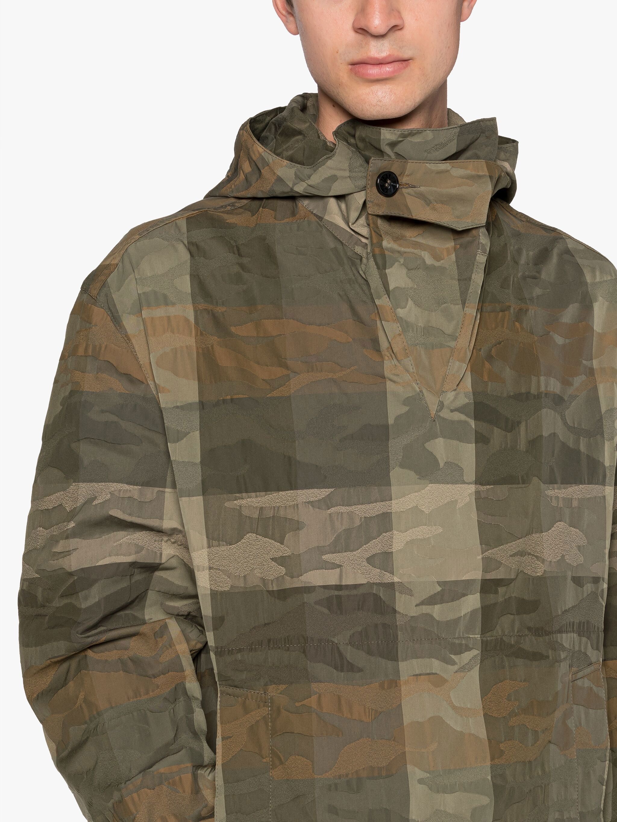 PARIS MILITARY CAMO SMOCK JACKET - 5