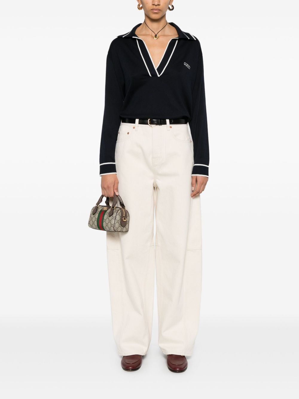 tapered-leg jeans - 2