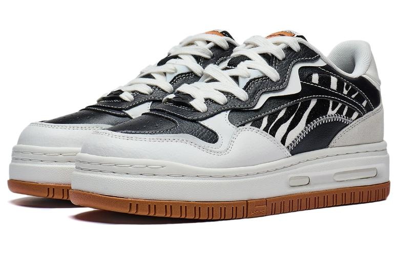 (WMNS) Li-Ning Future C1 'White Black Gum' AGCT244-4 - 3