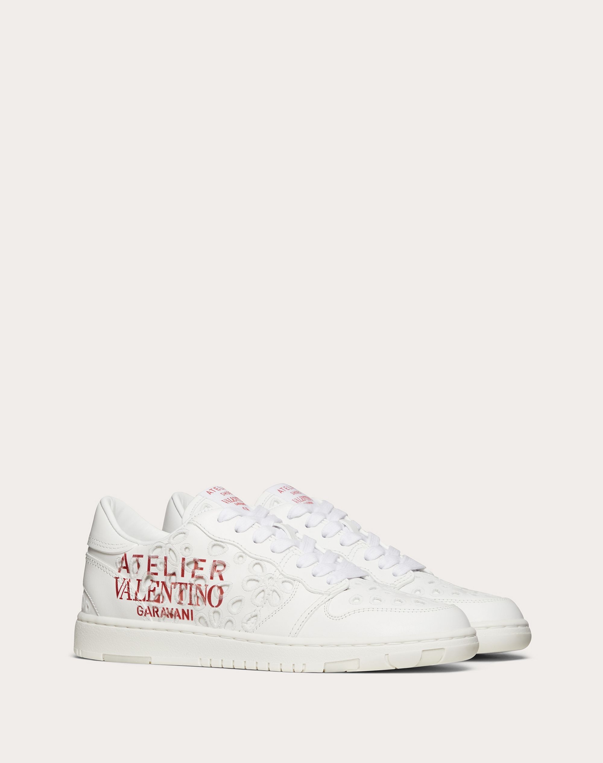 VALENTINO GARAVANI ATELIER SHOES 08 SAN GALLO EDITION LOW-TOP SNEAKER IN CALFSKIN - 2
