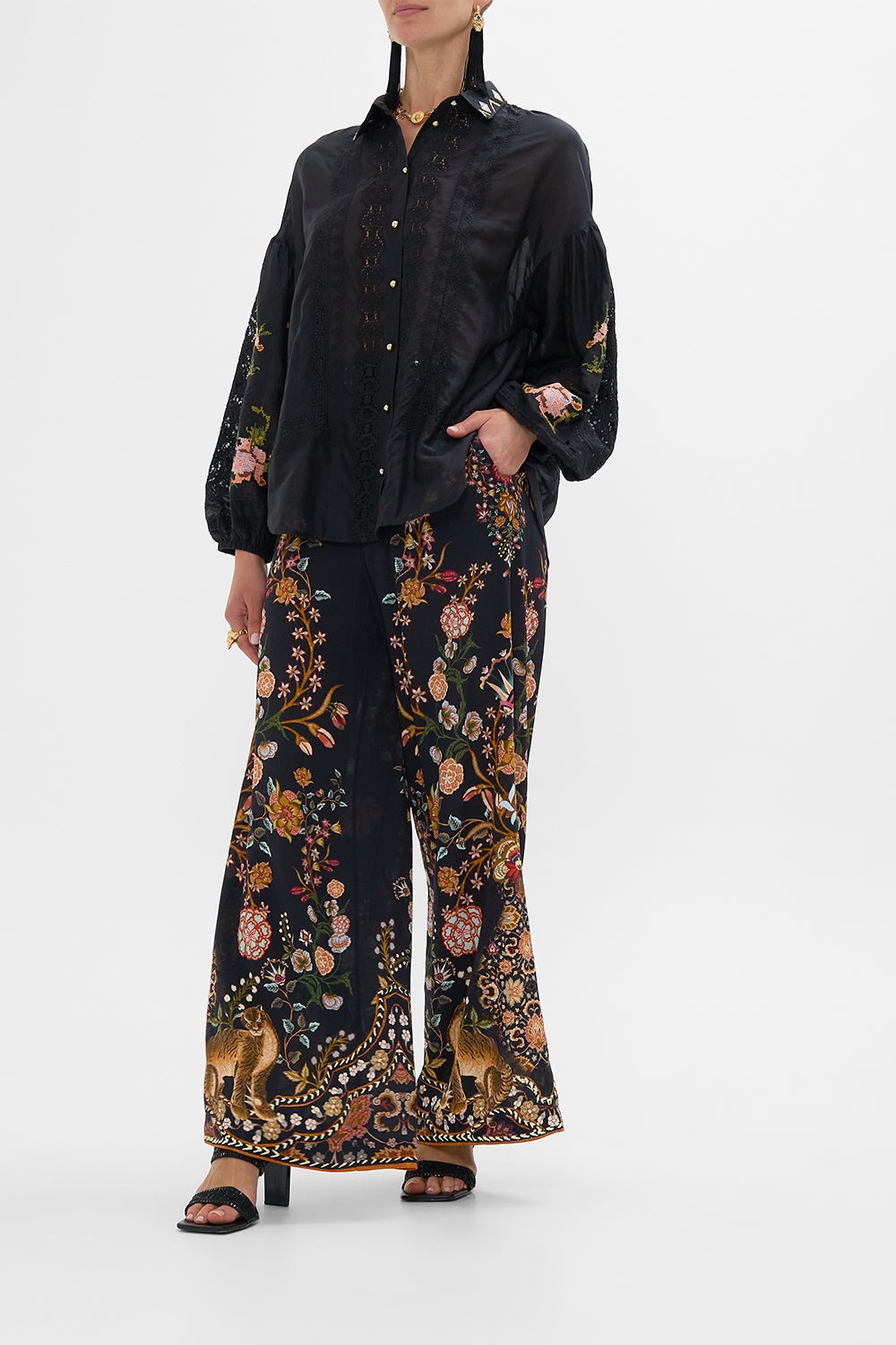 STRAIGHT LEG RELAXED TROUSER - 4
