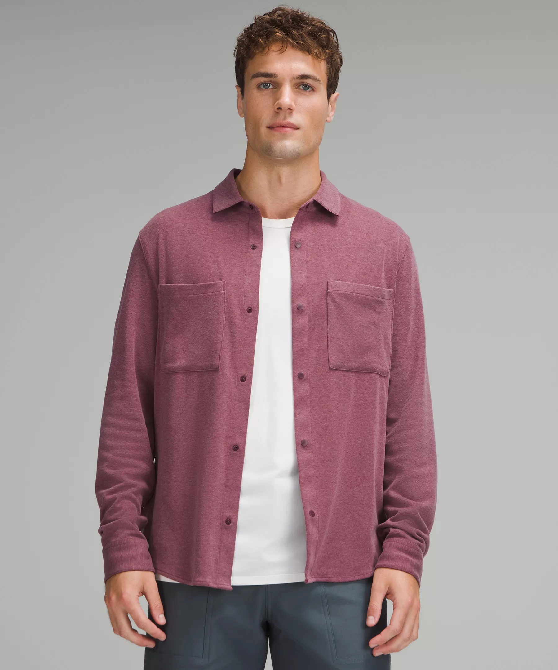 Soft Knit Overshirt - 1