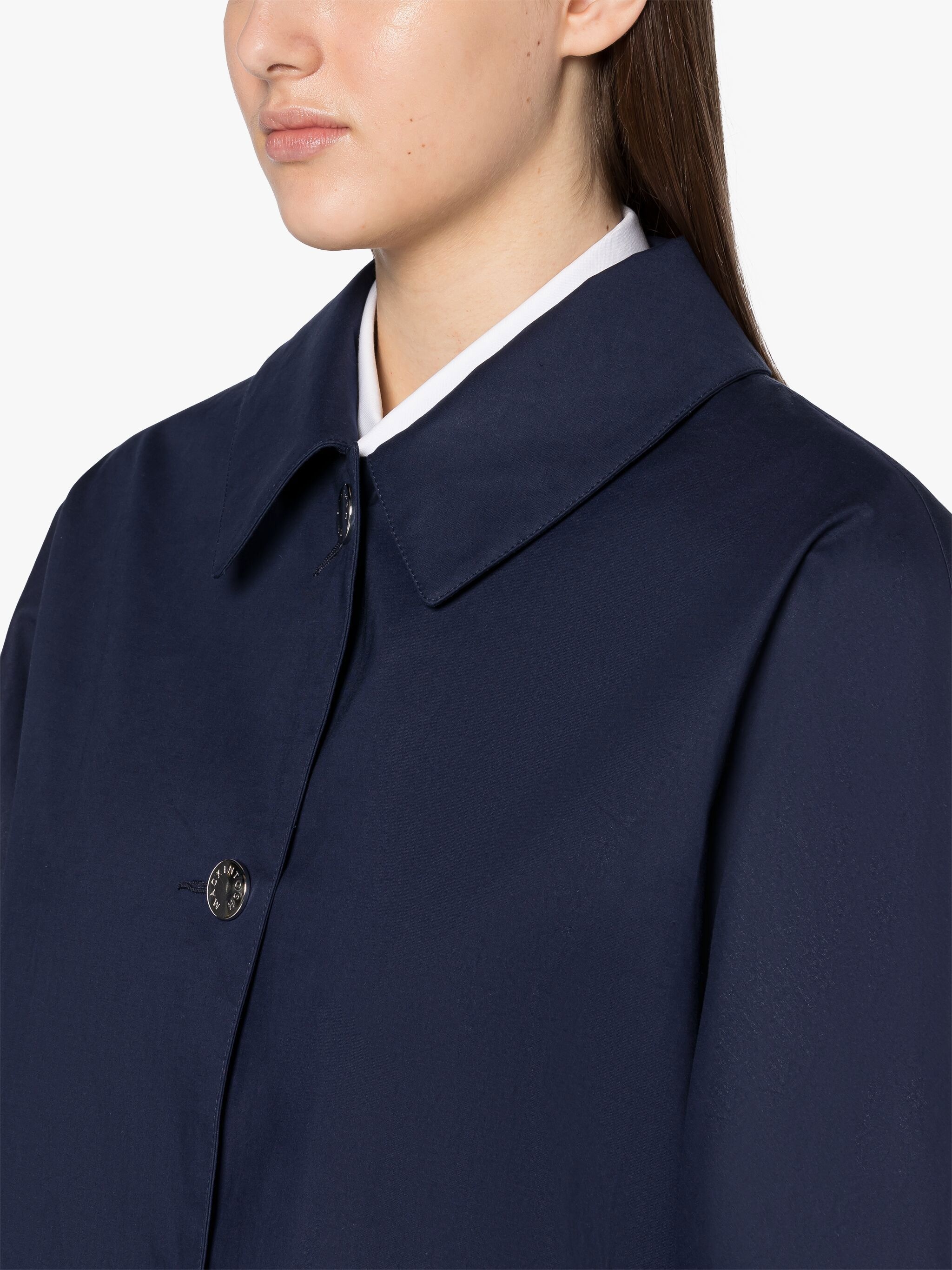 HARTWOOD INK X WHISPER WHITE RAINTEC COTTON SHORT COAT - 5
