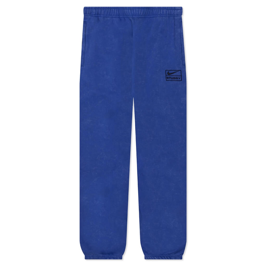 Nike NIKE X STUSSY NRG ACID WASH PANT - GAME ROYAL/BLACK/BLACK