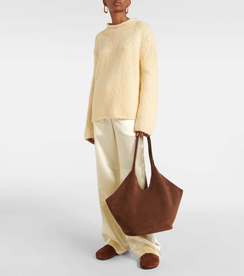 AESTHER EKME Phantom Large suede tote bag outlook