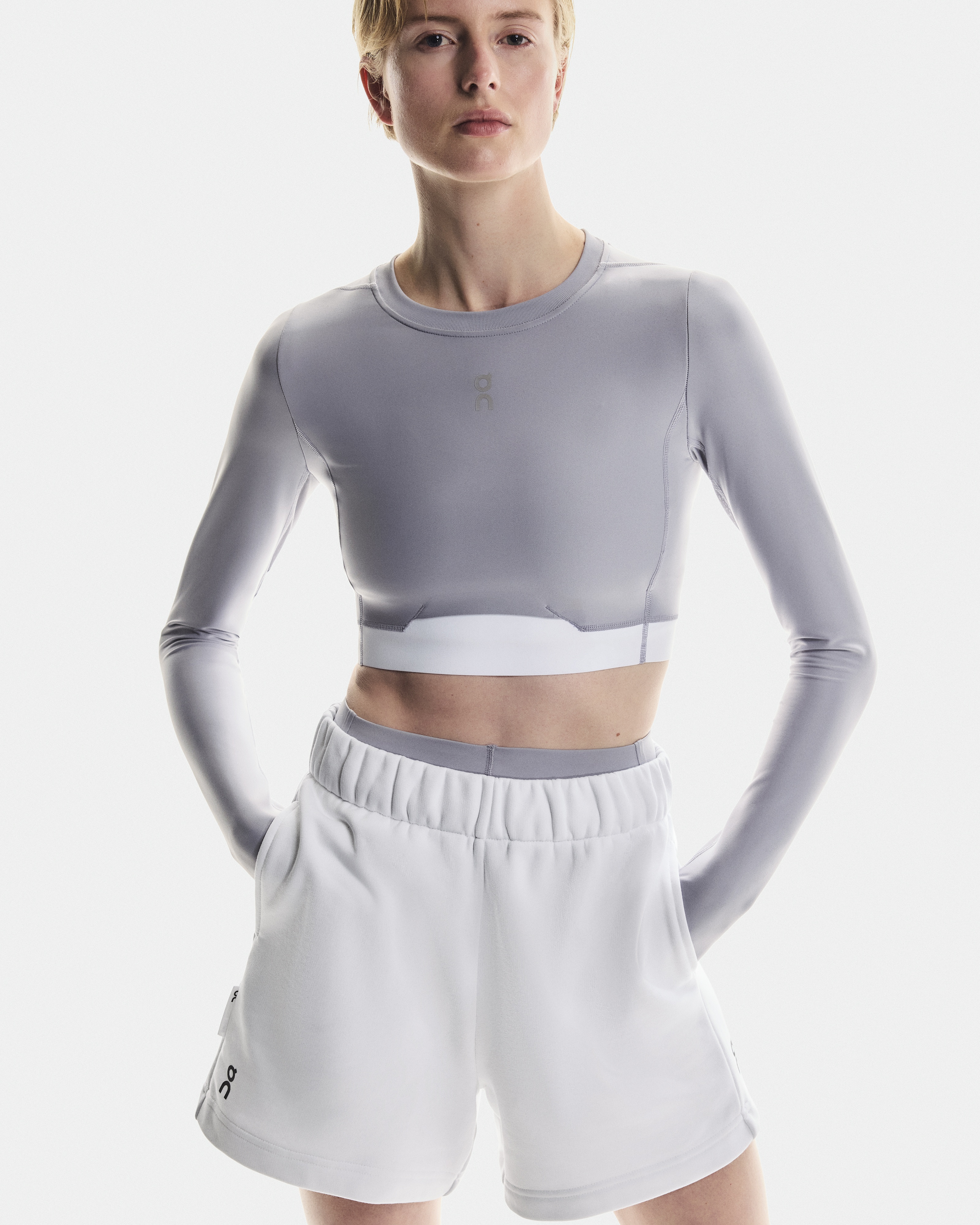 Train Long Sleeve Crop - 3