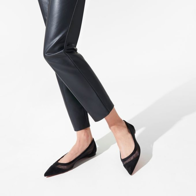 Christian Louboutin Galativi Flat VERSION BLACK outlook