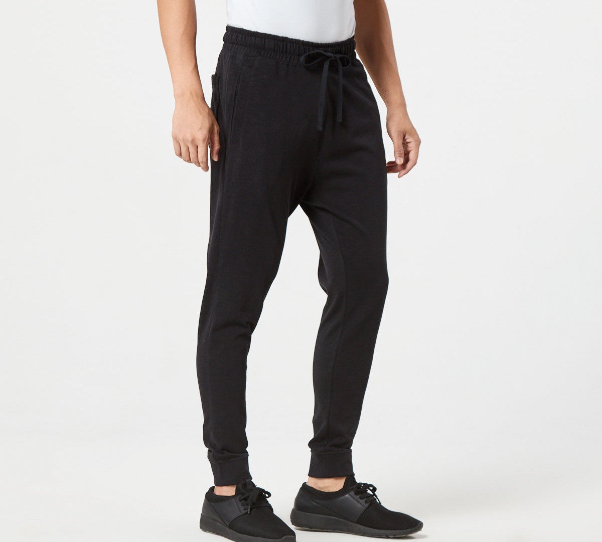 Nike Sportswear Dual Drawstring Sports Long Pants Black 928444-010 - 6