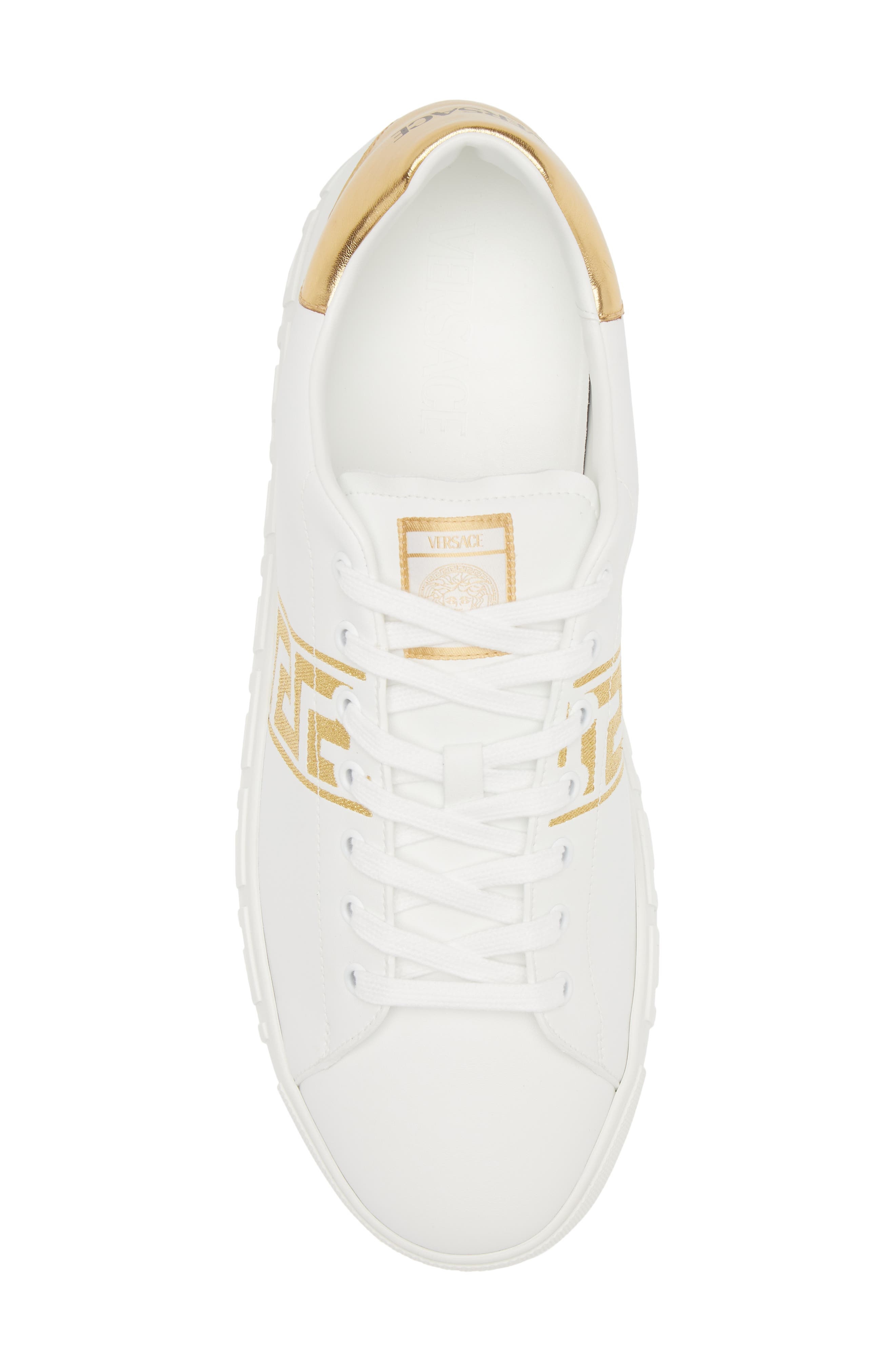 Barocco Greca Jacquard Low Top Sneaker - 5