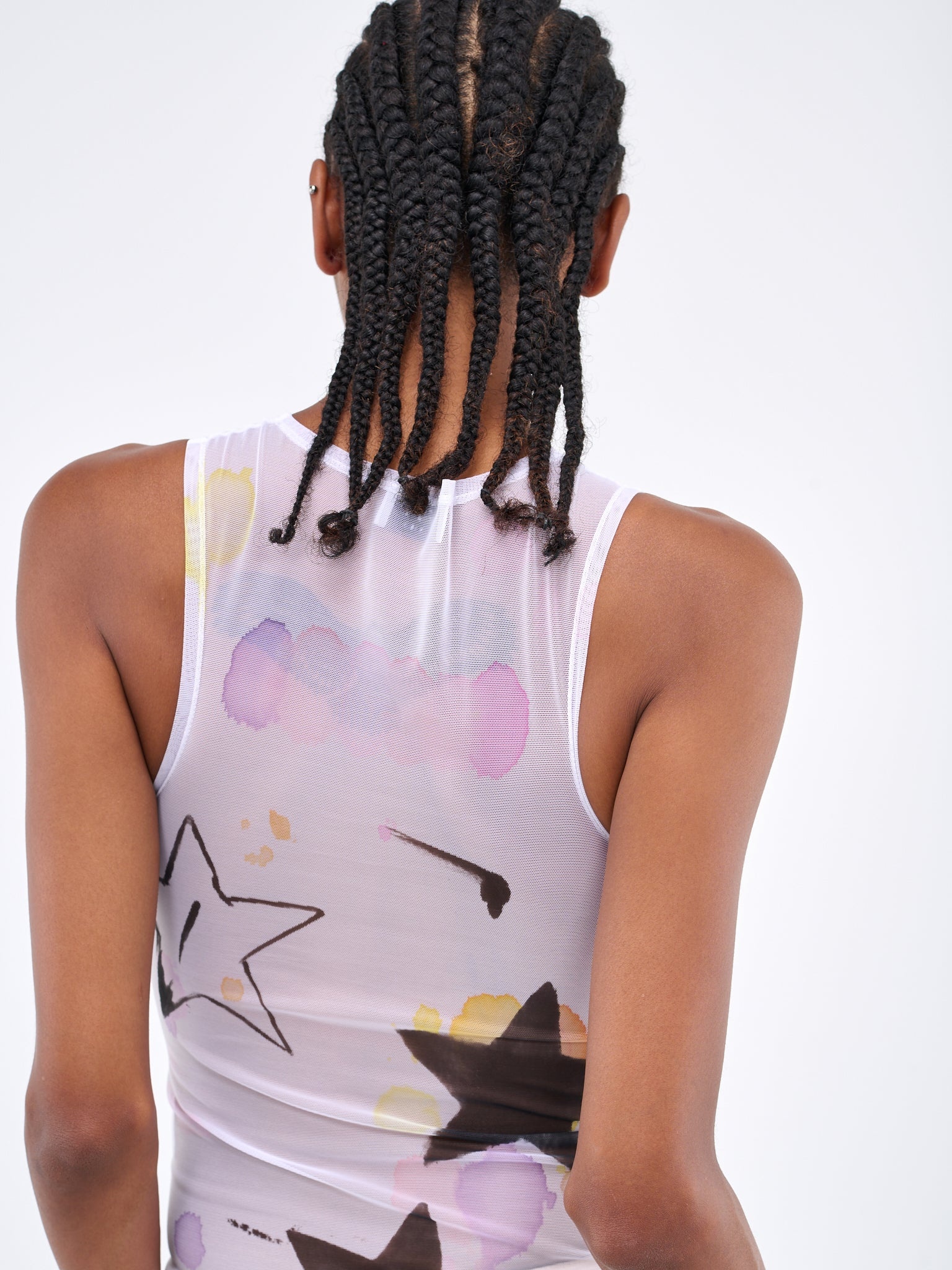 Star Burset Pierced Dachi Tank - 5