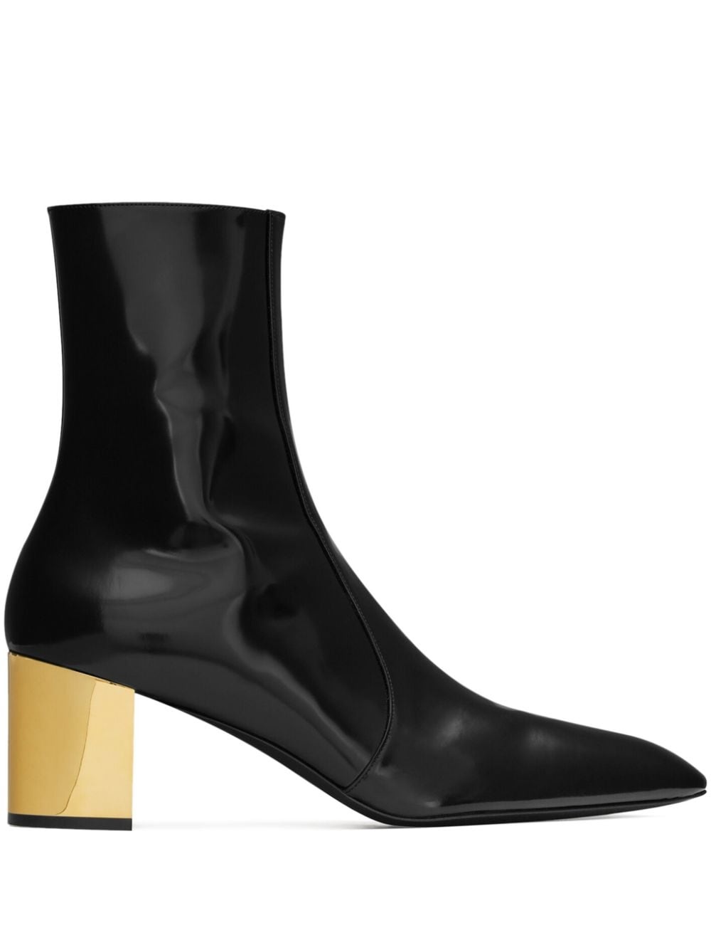 XIV 70mm glazed ankle boots - 1