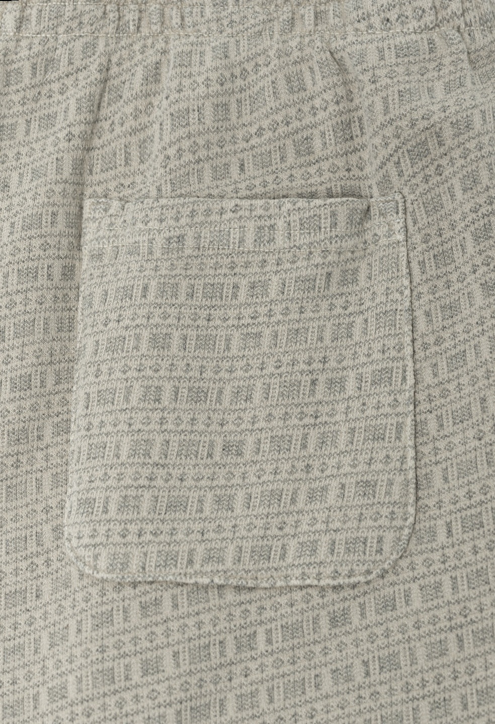 RAW EDGE JACQUARD SWEATS - 10