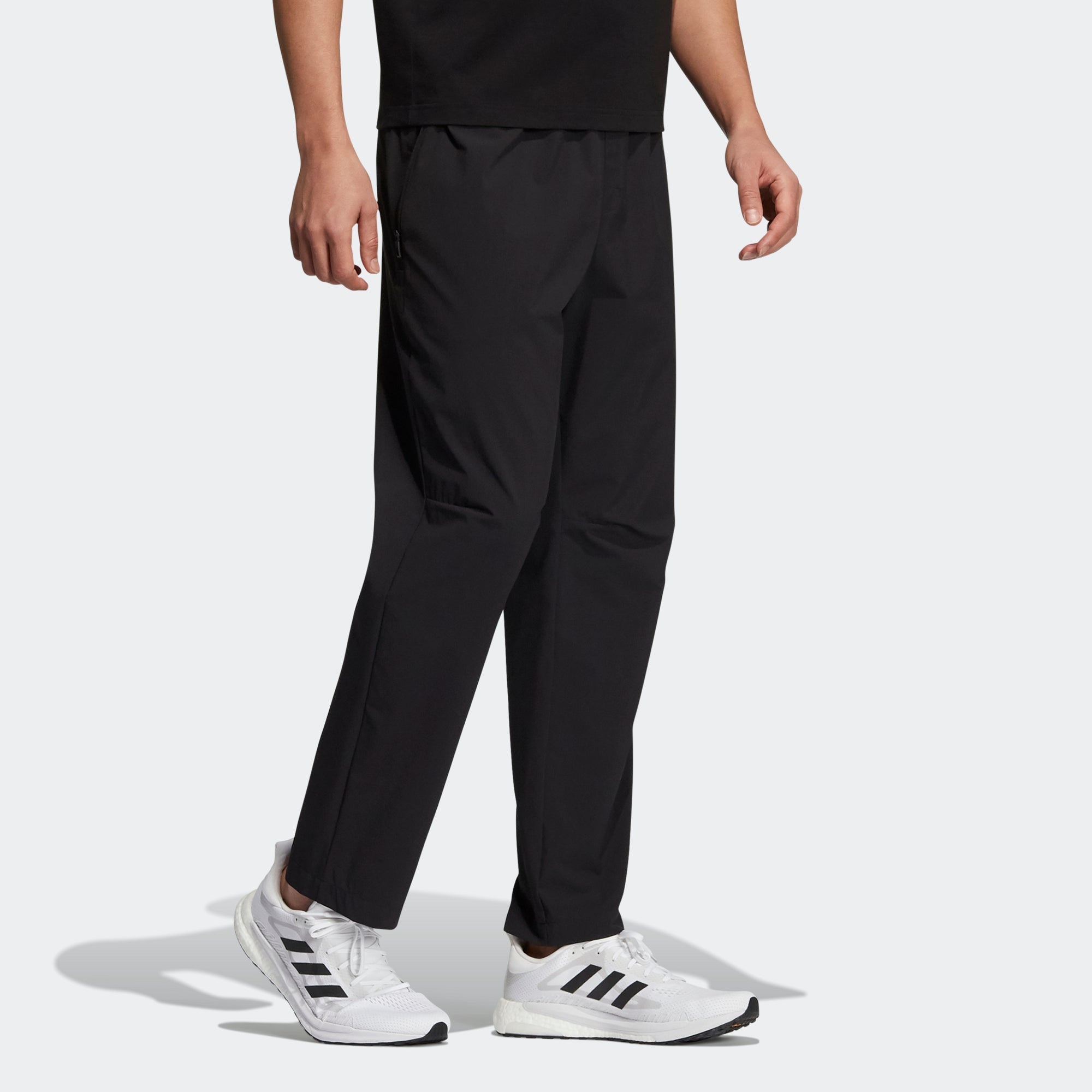 adidas Fi Wv Entry Pnt Casual Breathable Sports Long Pants Black H40216 - 4