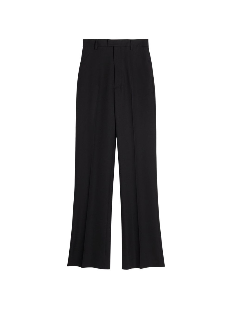Carlo side pockets flared trousers 1