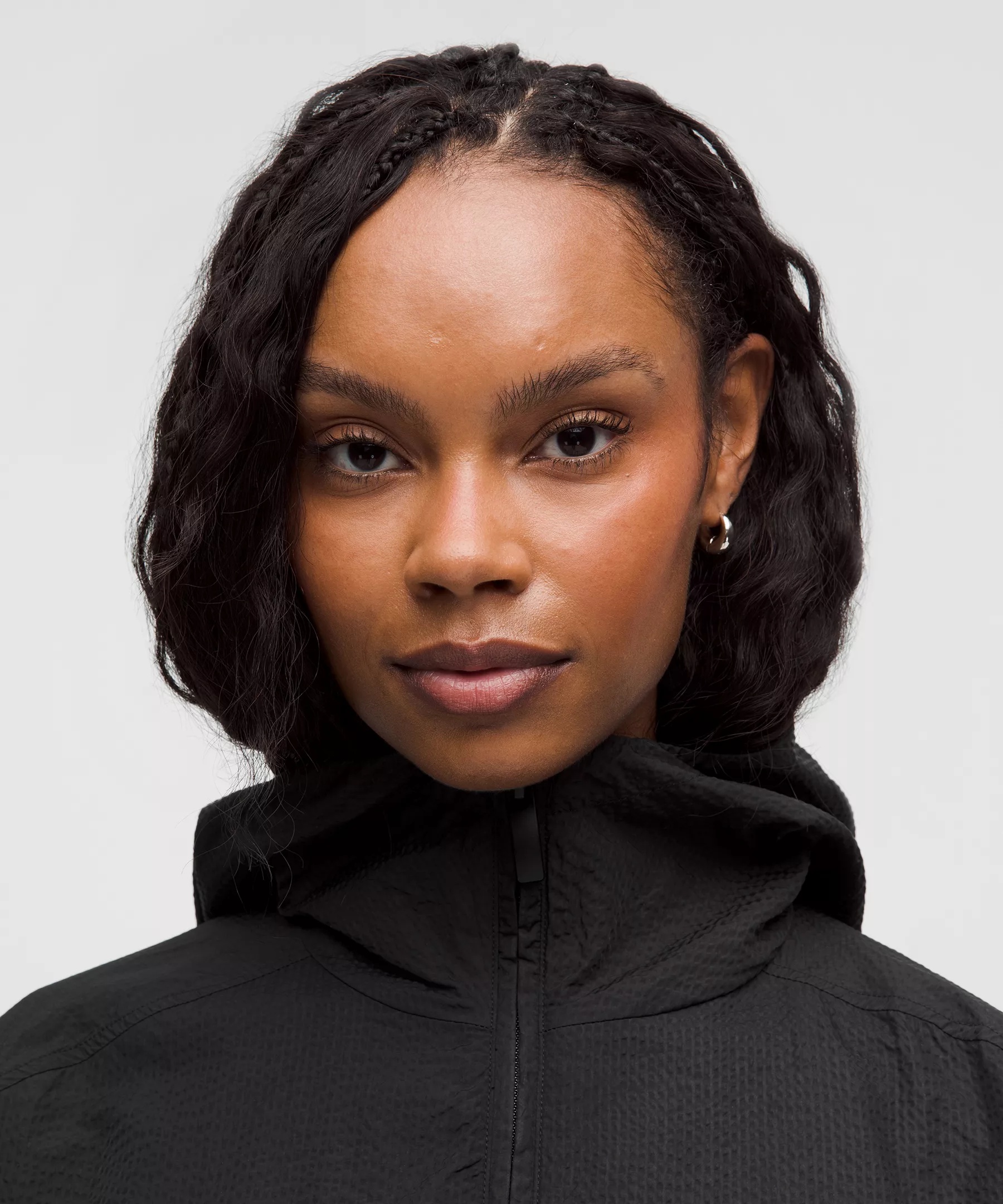 Lightweight Mid-Length Hooded Coat - 4