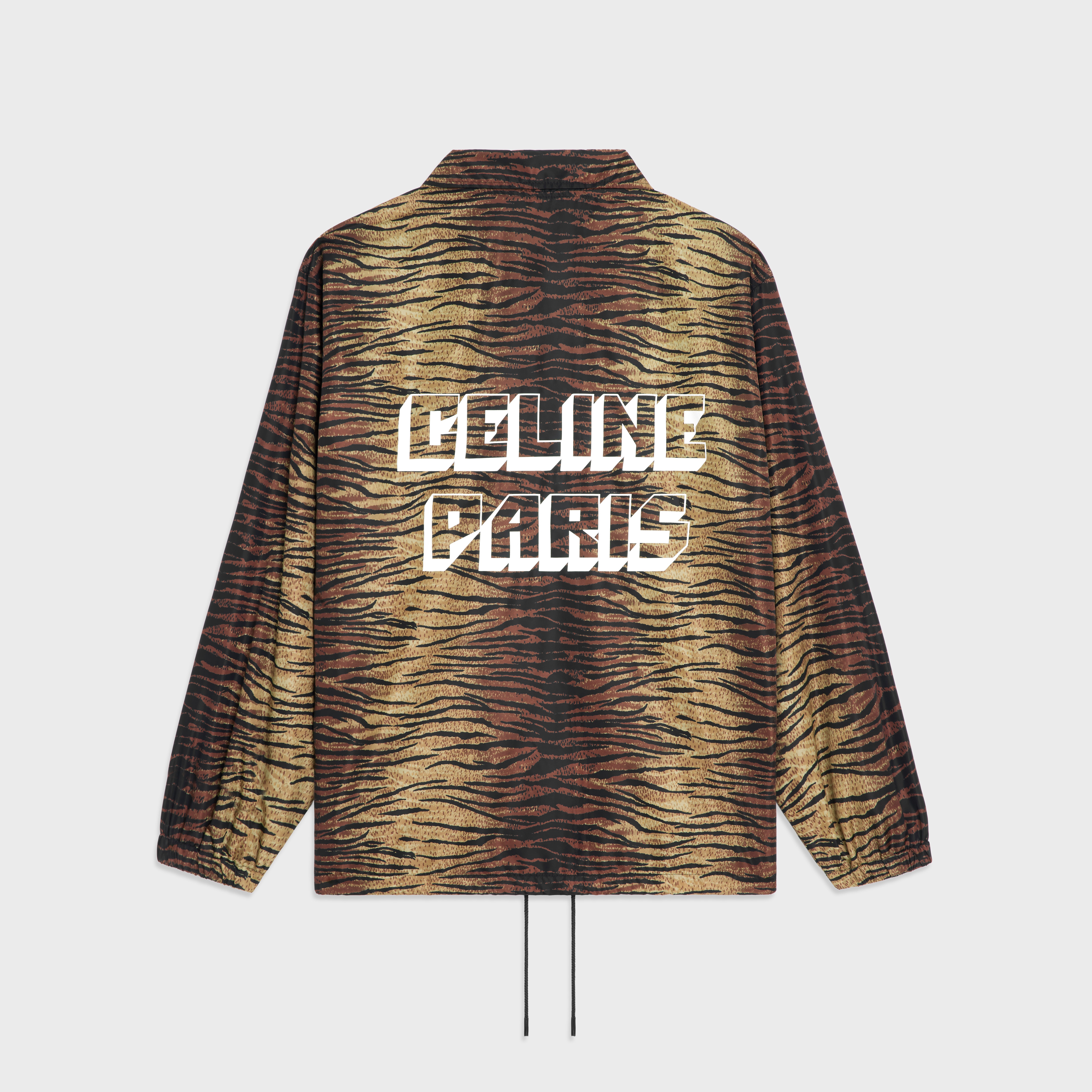 celine coach jacket in nylon - 2
