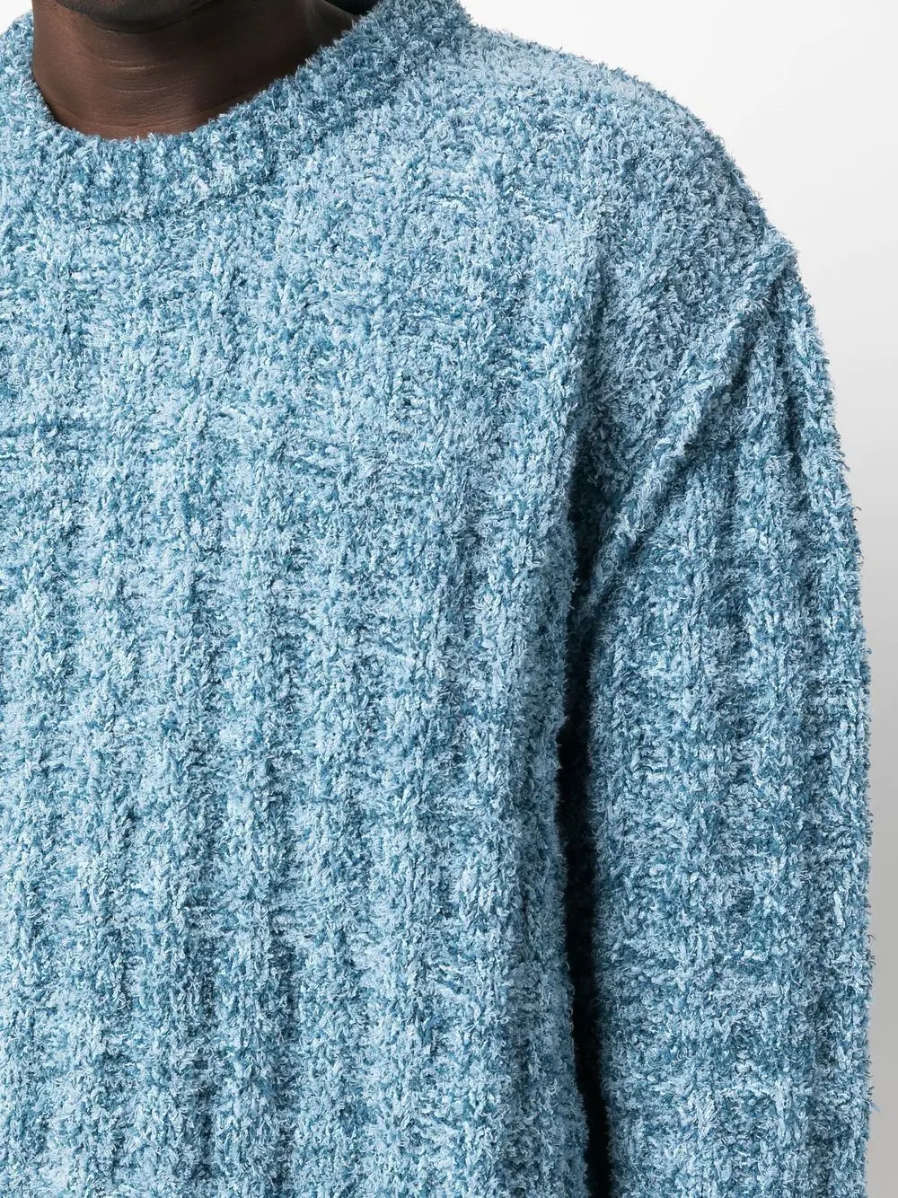 ribbed-knit crew-neck jumper - 6