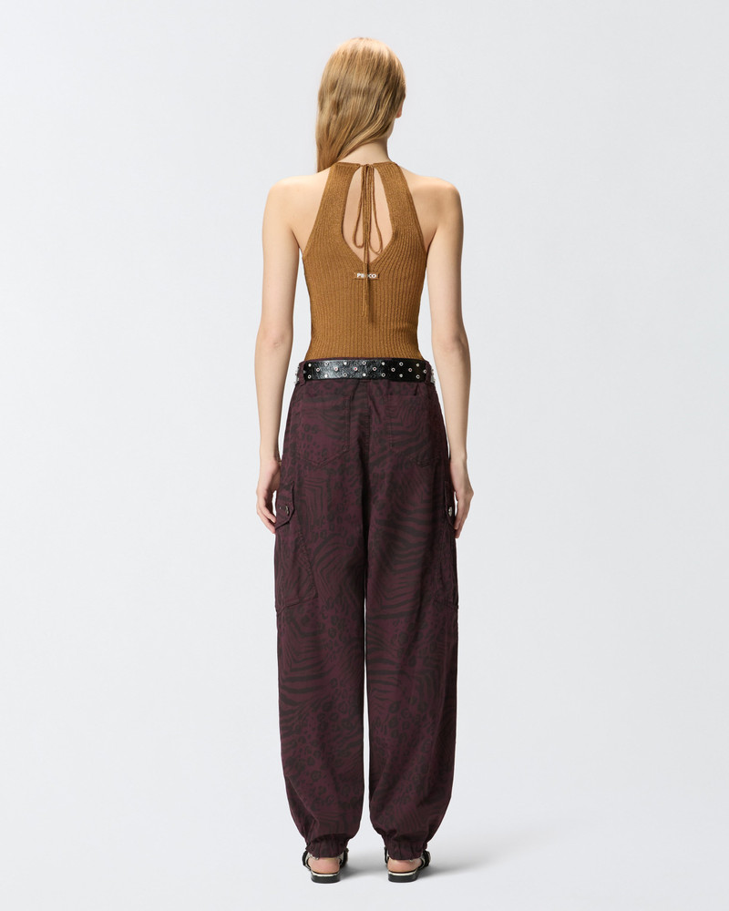 OFF-THE-SHOULDER TOP WITH NECK FASTENING 5